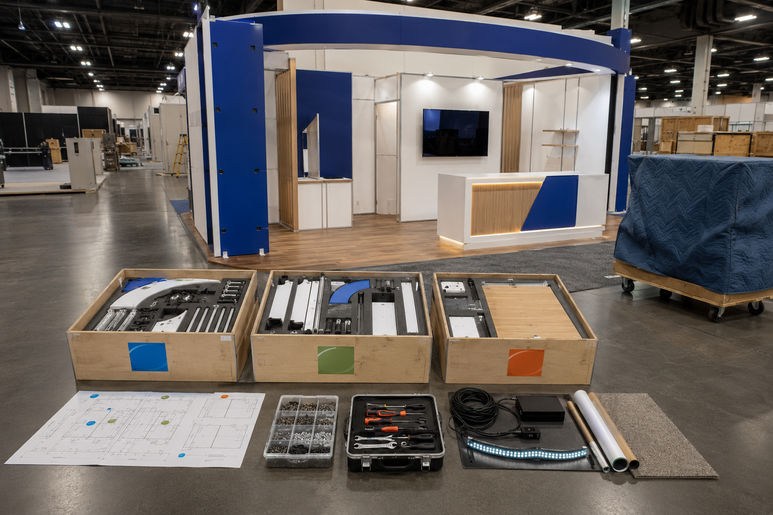 I&D tips for easy booth installation at Las Vegas shows